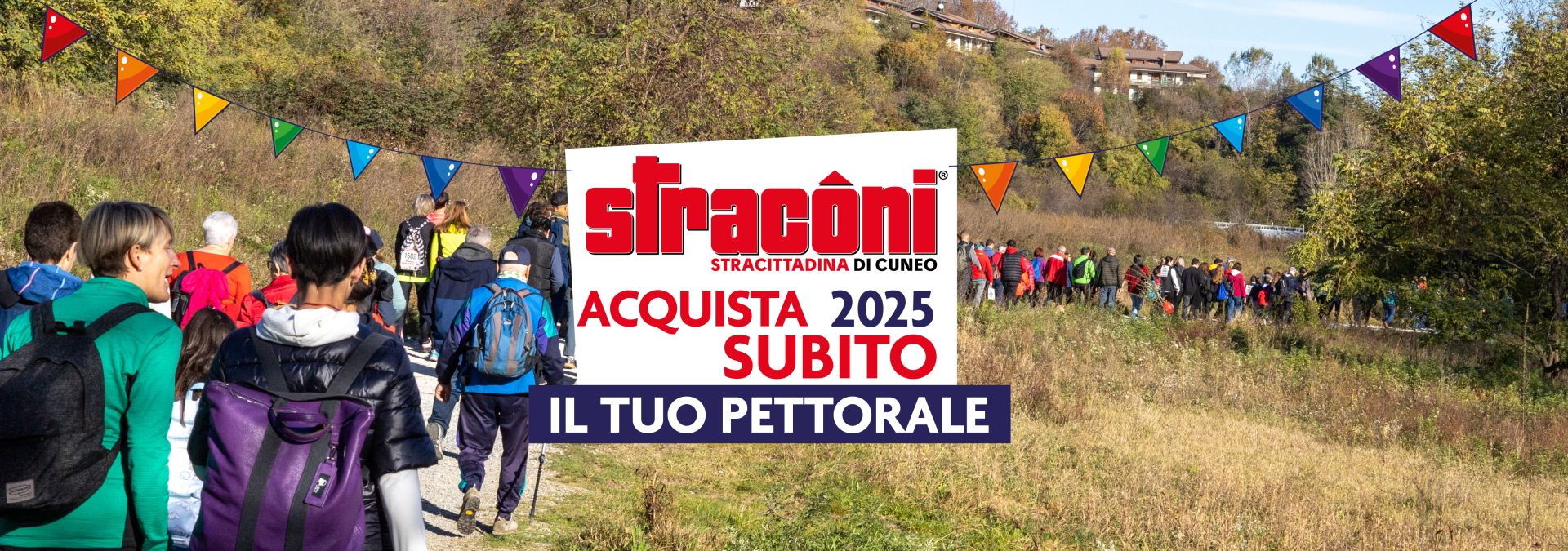 Stracôni 2025 - Acquista subito il tuo pettorale