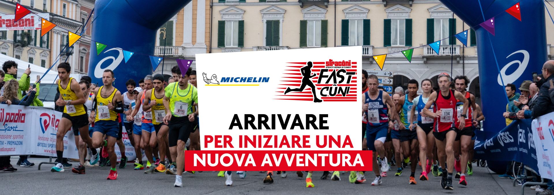 Stracôni 2025 - Arrivare per Iniziare una nuova avventura