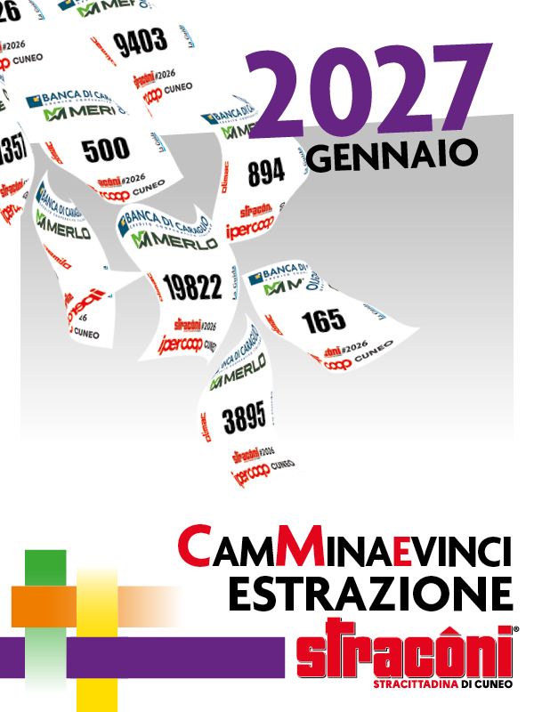 Straconi Evento 2026 Camminaevinci gennaio 2027