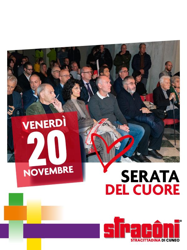Straconi Evento 2026 Serata del Cuore venerdì 20 novembre